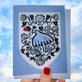 Bird & Berry Greeting Card
