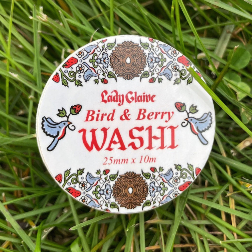 Bird & Berry Washi Tape