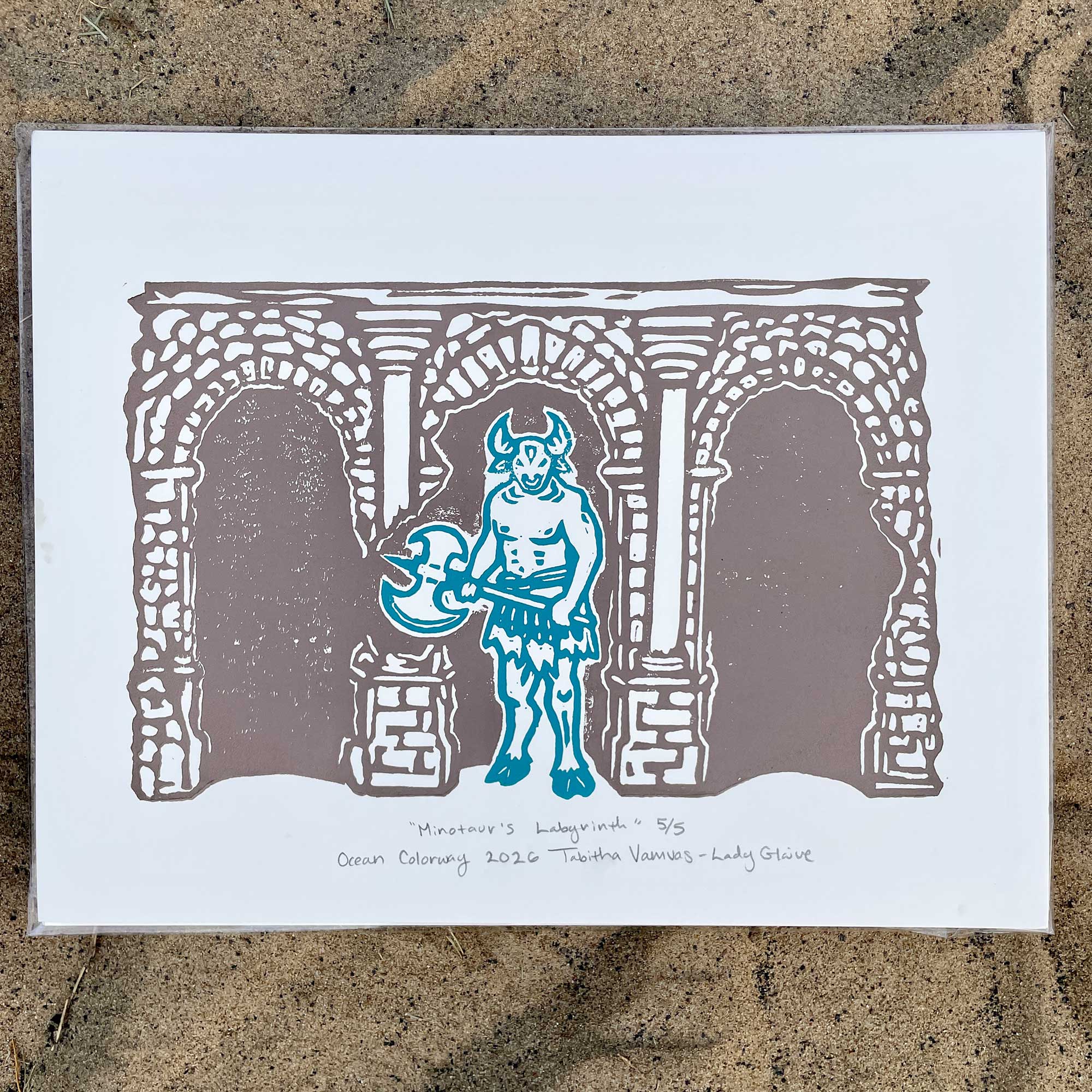Minotaur Art Print - Limited Edition