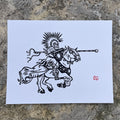 Sun Knight Art Print