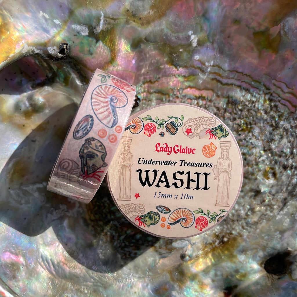 Underwater Treasures Washi Tape