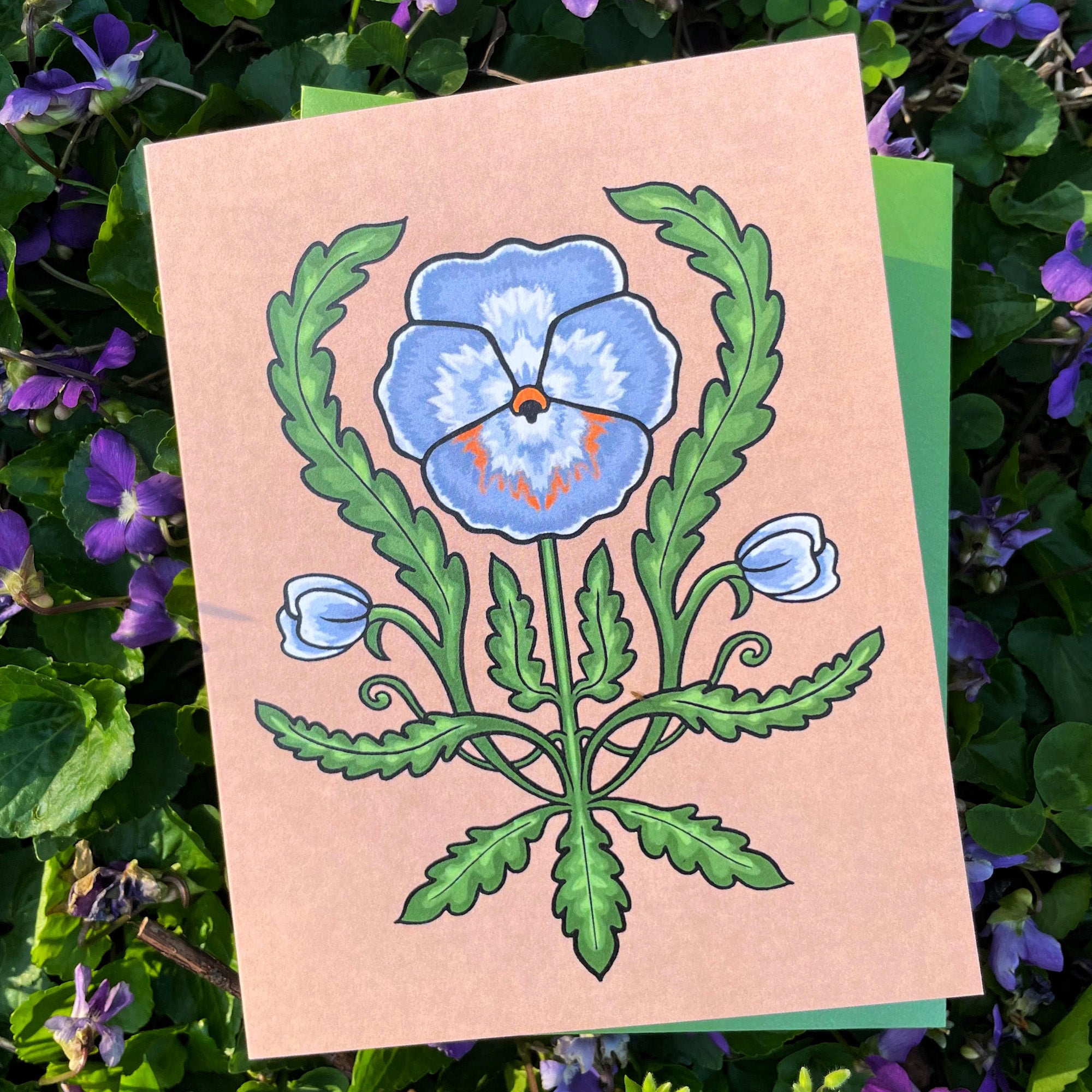 Violas Greeting Card