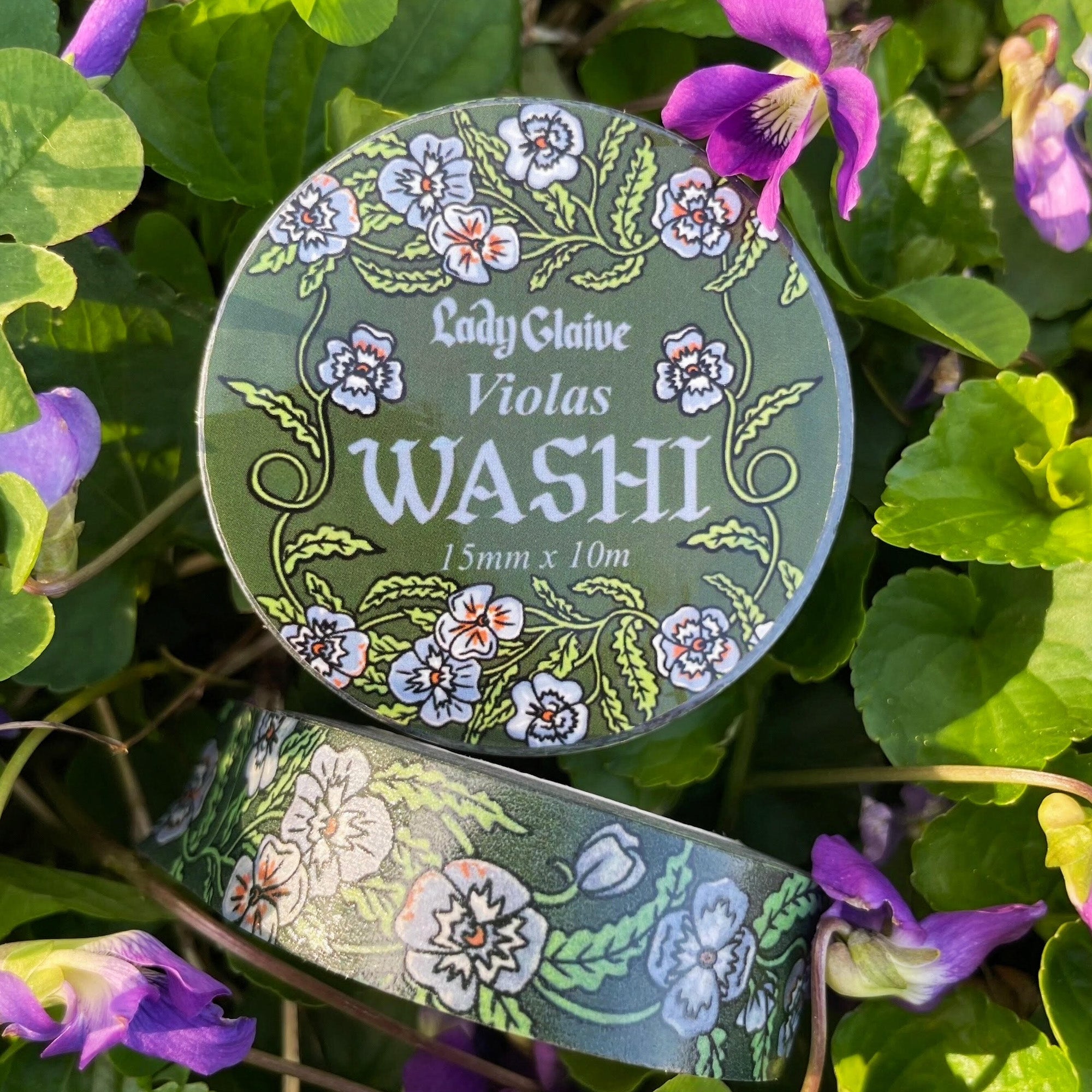 Violas Washi Tape