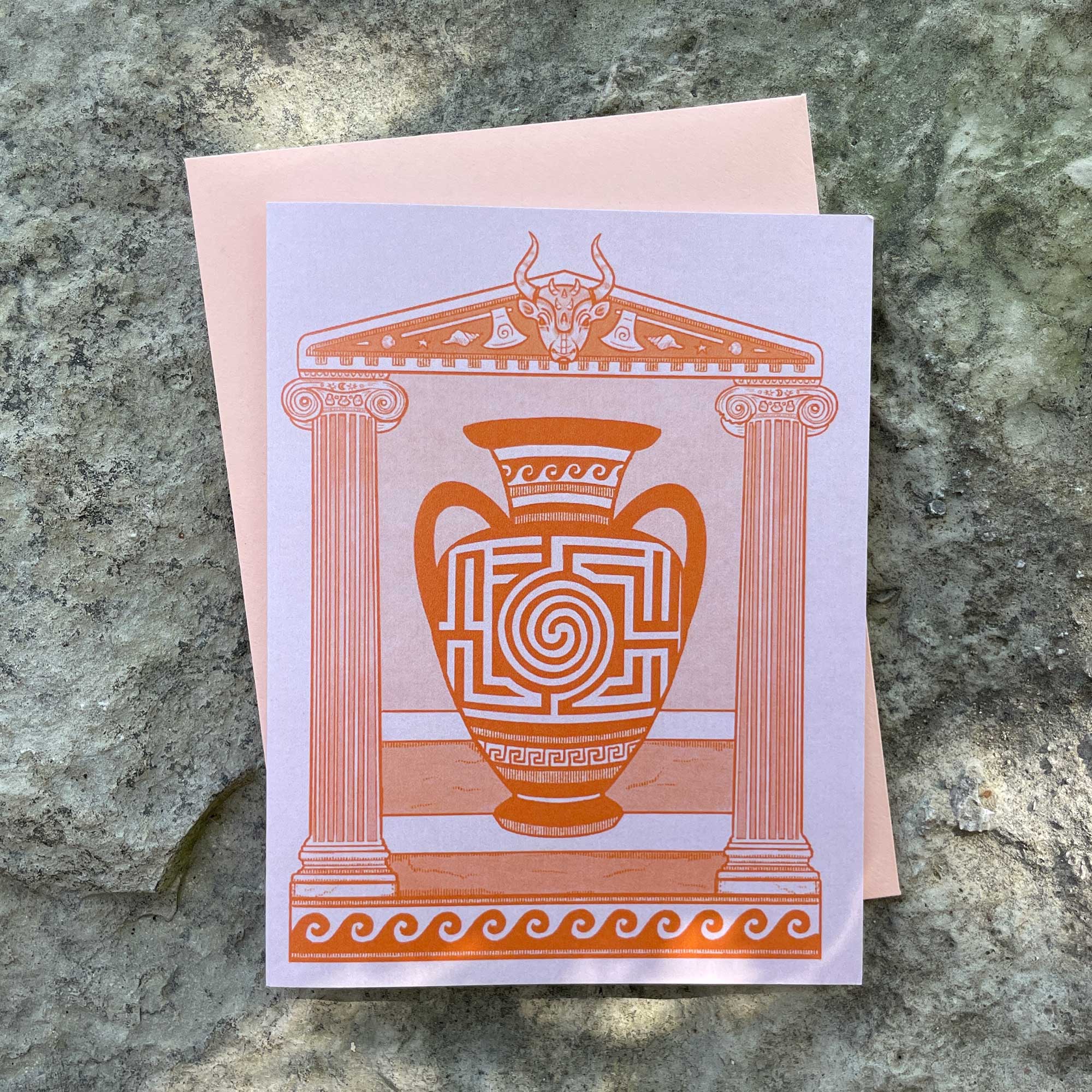 Labyrinth Greeting Card