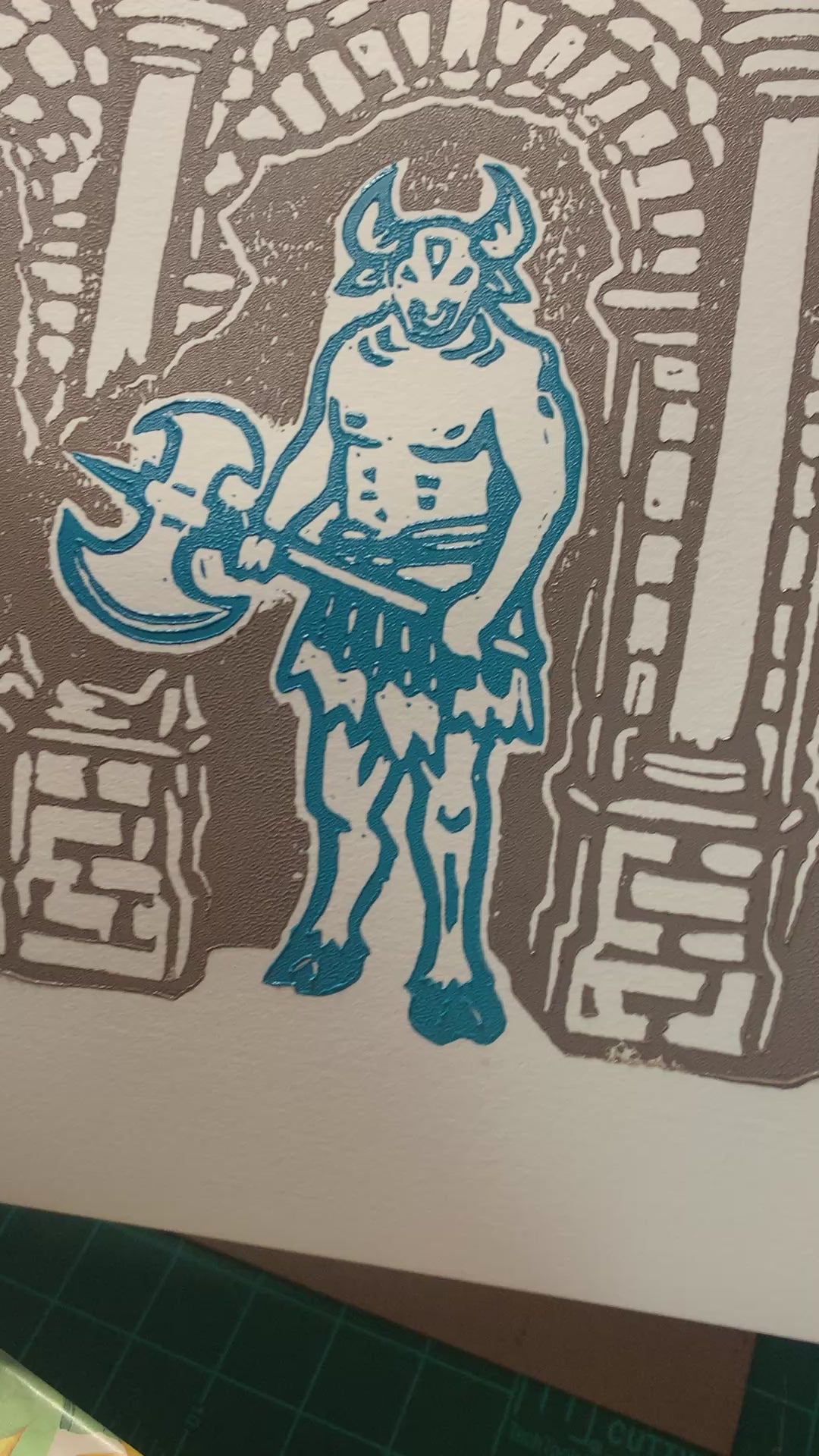 Minotaur Art Print - Limited Edition